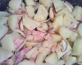 時短☆生クリームｄｅポテトきのこグラタン作り方4写真