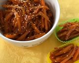 お弁当のおかず☆人参のきんぴら作り方3写真