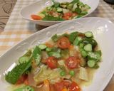 冷製和風味、夏野菜のミネストローネ作り方6写真