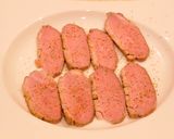鴨肉、桃、マンゴー、葡萄のフルーツサラダ作り方6写真