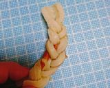 三つ編み♪竹輪巻き♡お弁当♡おつまみに作り方3写真