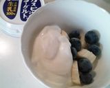 最速の生ブルーベリーヨーグルト作り方10写真