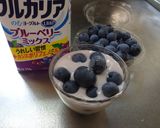 最速の生ブルーベリーヨーグルト作り方9写真