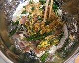 納豆とイカのチヂミ♪作り方5写真