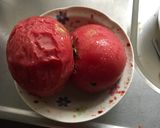 冷凍トマト☆透明ジュース作り方2写真