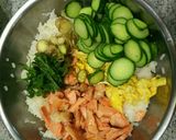 シャケご飯 酢飯で食欲ましまし作り方7写真