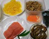 家にある型で簡単!冷凍OK!豪華押し寿司作り方5写真