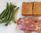 鶏モモと厚揚げのオイスター煮作り方1写真