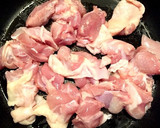 鶏モモと厚揚げのオイスター煮作り方2写真