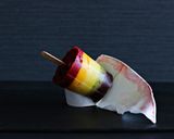 レインボーアイスキャンディーを紙コップで作り方5写真