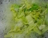 簡単！春の旨味ぎっしり海老キャベパスタ♪作り方4写真