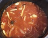 カフェごはん♡海老のトマトクリームドリア作り方1写真