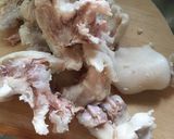 もち米入り参鶏湯風〜美肌に豚足スープ作り方2写真