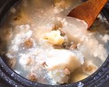 もち米入り参鶏湯風〜美肌に豚足スープ作り方11写真
