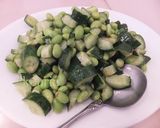 キュウリと枝豆の和え物作り方7写真