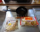 最速のレンジで焼きそば作り方4写真