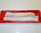 鱧の湯引き(おとし)とお吸い物 作り方1写真
