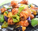 豚バラ肉のピリ辛黒酢あんかけ！作り方10写真