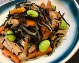 *簡単!ひじきの煮物で炊き込みご飯*作り方7写真