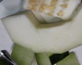 鱧と冬瓜の冷たいお吸い物作り方1写真