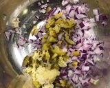 鰤の酒蒸し〜即席タルタルソース作り方4写真