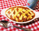 濃厚♡ぷりぷりエビのトマトクリームごはん作り方9写真