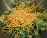 椎茸と青梗菜のブリトーで朝ごはん作り方3写真