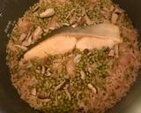 夏ピリ♪実山椒＆夏薬味で紅鮭炊き込みご飯作り方3写真