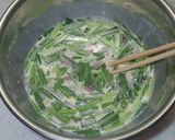 チヂミ粉　小麦粉と片栗粉の割合　水の量作り方6写真