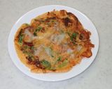 チヂミ粉　小麦粉と片栗粉の割合　水の量作り方15写真