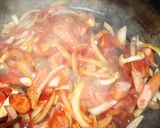 あらごしトマトケチャで作るナポリタン！！作り方3写真