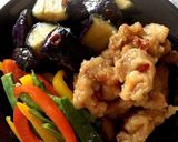 ♪鶏肉と夏野菜の揚げ浸し♪作り方7写真