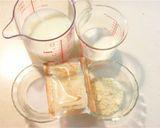 ✔とろ～りもっちり。杏仁豆腐風牛乳プリン作り方1写真