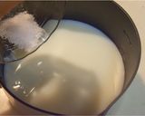 ✔とろ～りもっちり。杏仁豆腐風牛乳プリン作り方3写真