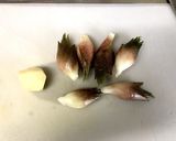 ご飯のお供☆茗荷のおかか和え作り方1写真