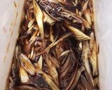 ナスとみょうがで揚げ浸し　麺つゆで簡単作り方2写真