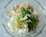 豚バラ肉を本つゆで。作り方3写真