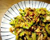 豚バラ肉とゴーヤのオイスターソース炒め作り方8写真