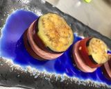 なすミルフィーユ仕立て うなぎのタレ風味作り方7写真