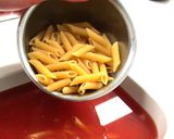 トマトソースのペンネ作り方1写真