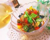 簡単☆栄養満点♪夏野菜うなちらし作り方4写真
