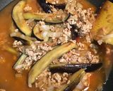 簡単！男の料理！ごま油香る麻婆ナス作り方17写真