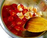 トマトとエビの冷製パスタ そうめんでも♬作り方9写真