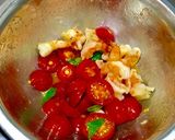トマトとエビの冷製パスタ そうめんでも♬作り方10写真