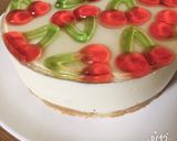 さくらんぼレアチーズケーキ作り方19写真