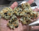 【離乳食後期〜】冷凍可☆手掴み焼おにぎり作り方6写真