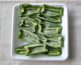 定番、手間なし！ふっくらピーマンの肉詰め作り方1写真