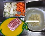 簡単!冷蔵庫の残り物で!オカン流豚じゃが作り方1写真