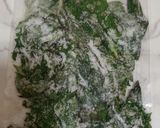 大葉の塩漬け保存 保存袋使用で塩少量作り方3写真