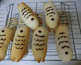 お魚パン☆オレオ入りとポテトサラダ入り作り方10写真